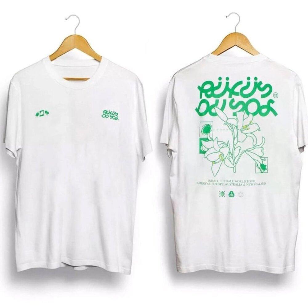 Rufus Du Sol Inhale Exhale World Tour Unisex T Shirt 170 2 Sided